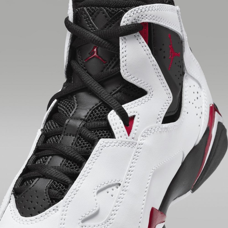 Nike Jordan True Flight Schoenen Kinderen Wit Zwart Rood Nederland | 269841-PTU