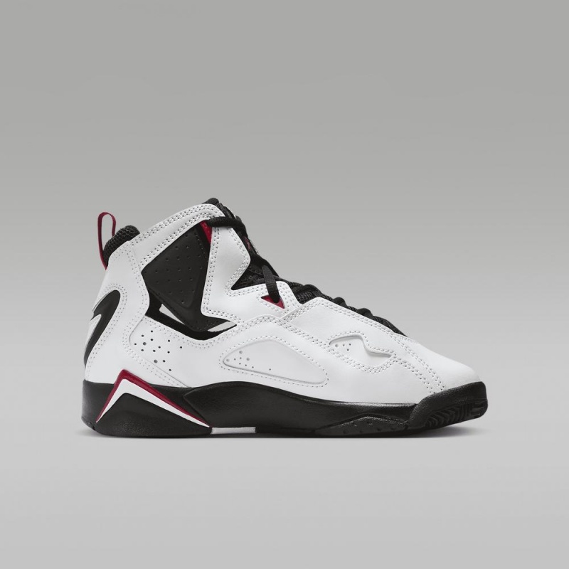 Nike Jordan True Flight Schoenen Kinderen Wit Zwart Rood Nederland | 269841-PTU