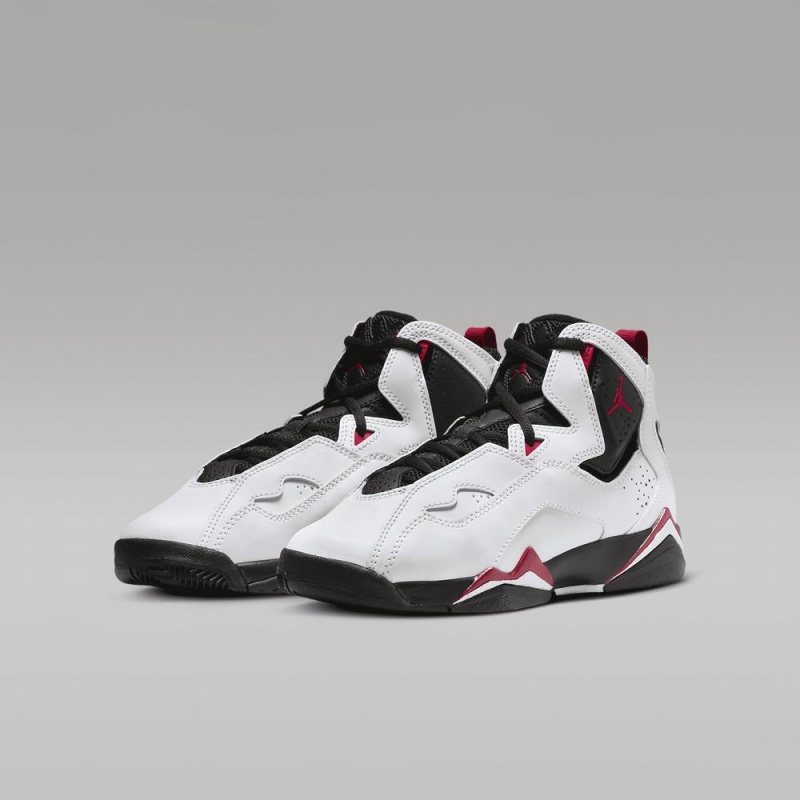 Nike Jordan True Flight Schoenen Kinderen Wit Zwart Rood Nederland | 269841-PTU