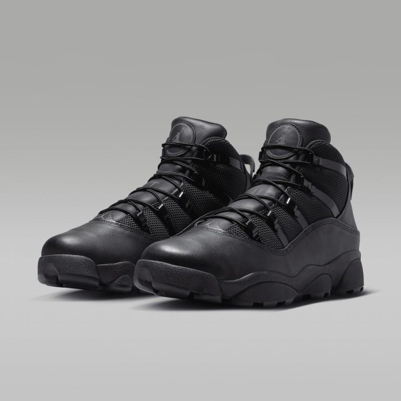Nike Jordan Winterized 6 Rings Schoenen Heren Zwart Nederland | 924816-XCO