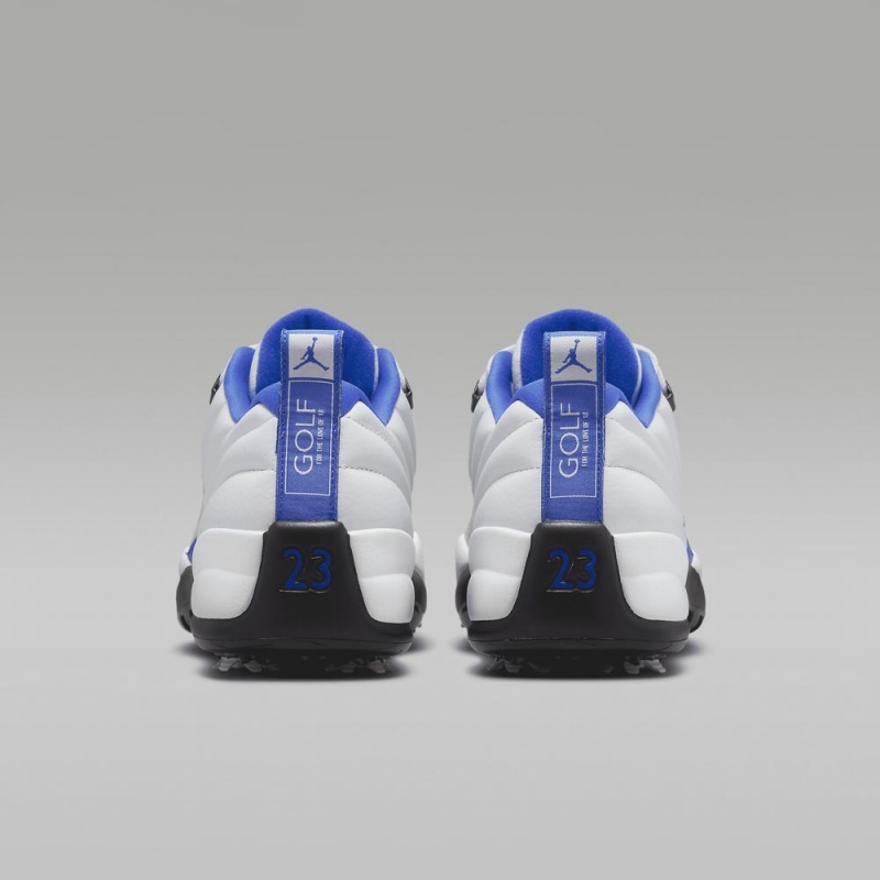 Nike Jordan XII G Schoenen Heren Wit Koningsblauw Zwart Nederland | 207159-EHO