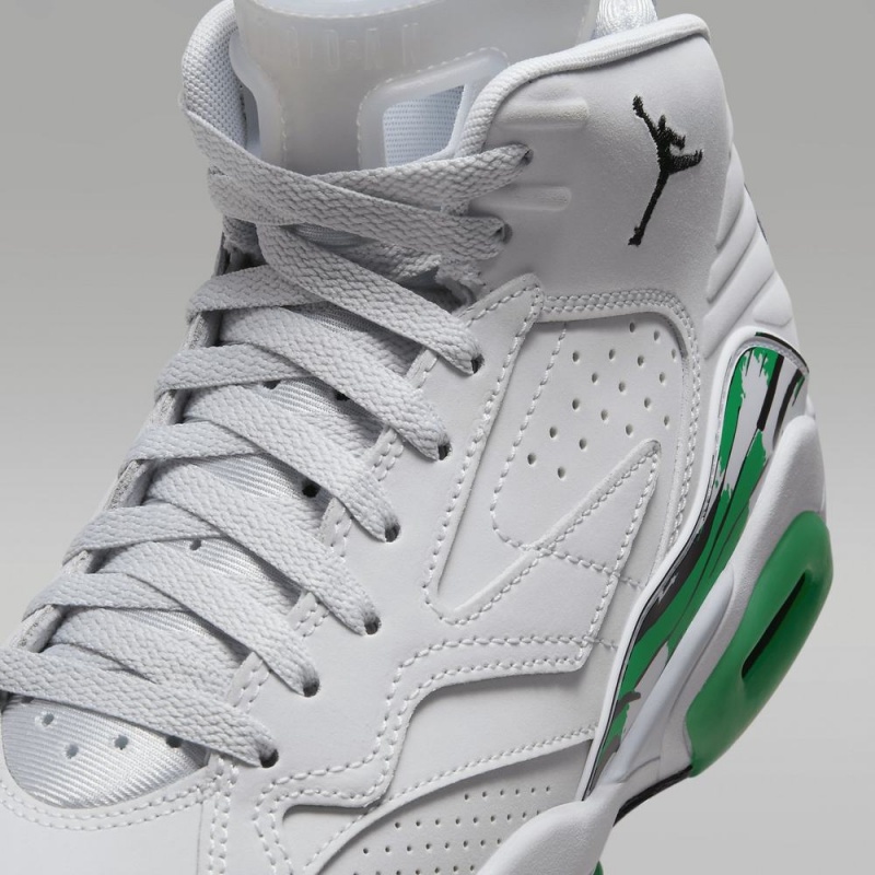 Nike Jumpman MVP Schoenen Dames Grijs Groen Nederland | 754620-BNS
