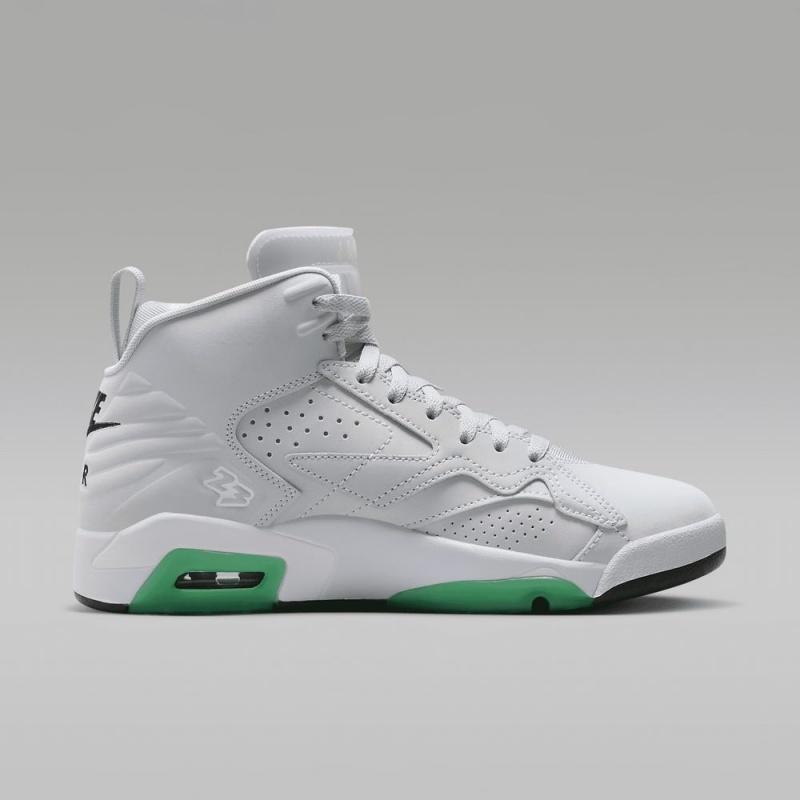 Nike Jumpman MVP Schoenen Dames Grijs Groen Nederland | 754620-BNS