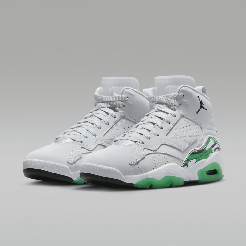 Nike Jumpman MVP Schoenen Dames Grijs Groen Nederland | 754620-BNS