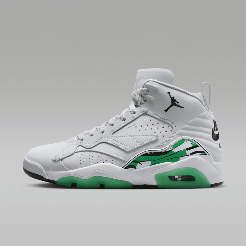 Nike Jumpman MVP Schoenen Dames Grijs Groen Nederland | 754620-BNS