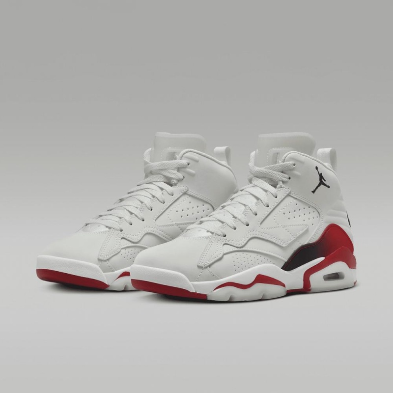 Nike Jumpman MVP Schoenen Dames Wit Rood Zwart Nederland | 578921-JSP