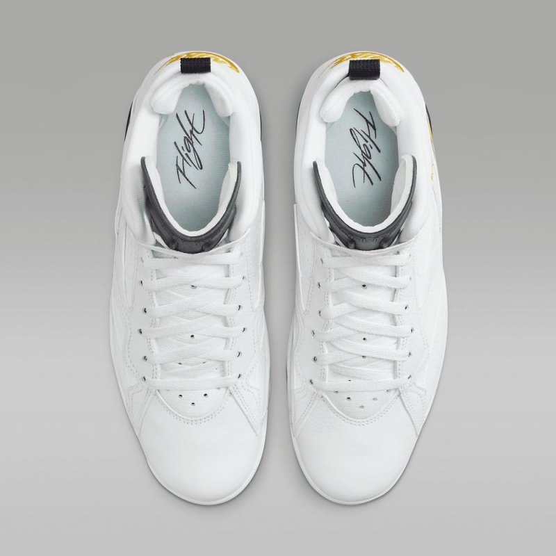 Nike Jumpman MVP Schoenen Heren Wit Zwart Geel Nederland | 815407-GCU