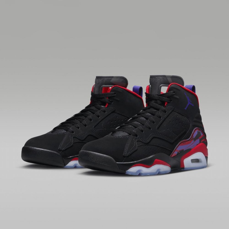 Nike Jumpman MVP Schoenen Heren Zwart Rood Donkergrijs Donker Nederland | 581276-GNJ