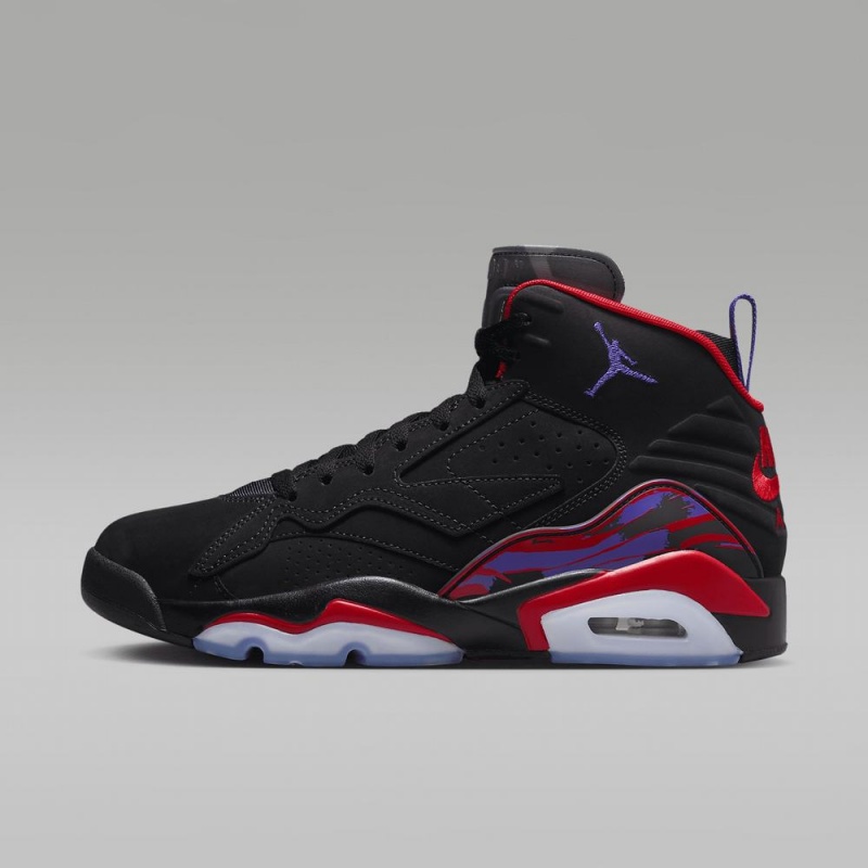 Nike Jumpman MVP Schoenen Heren Zwart Rood Donkergrijs Donker Nederland | 581276-GNJ