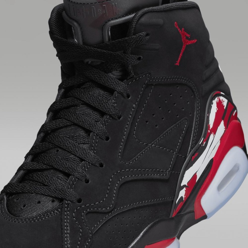Nike Jumpman MVP Schoenen Heren Zwart Wit Rood Nederland | 652374-UGP