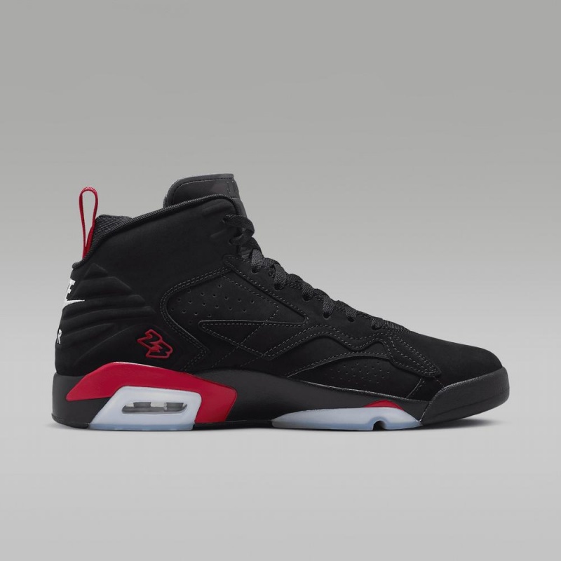Nike Jumpman MVP Schoenen Heren Zwart Wit Rood Nederland | 652374-UGP