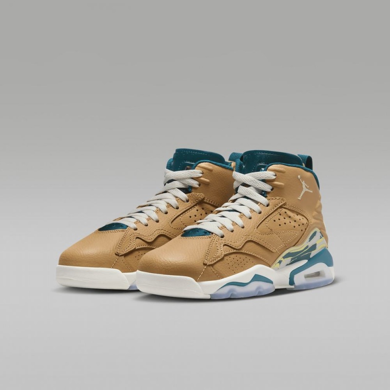 Nike Jumpman MVP Schoenen Kinderen Khaki Nederland | 703891-VTO
