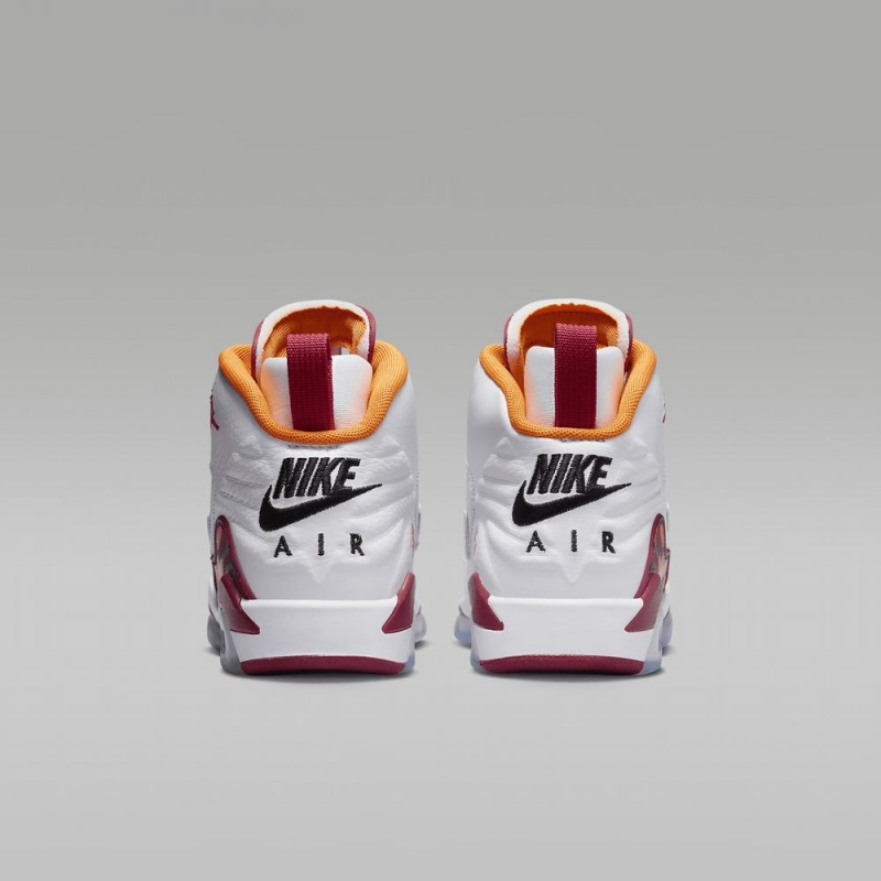 Nike Jumpman MVP Schoenen Kinderen Wit Oranje Zwart Rood Nederland | 625908-PCT