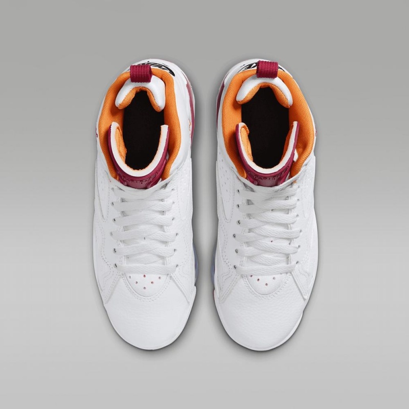 Nike Jumpman MVP Schoenen Kinderen Wit Oranje Zwart Rood Nederland | 625908-PCT