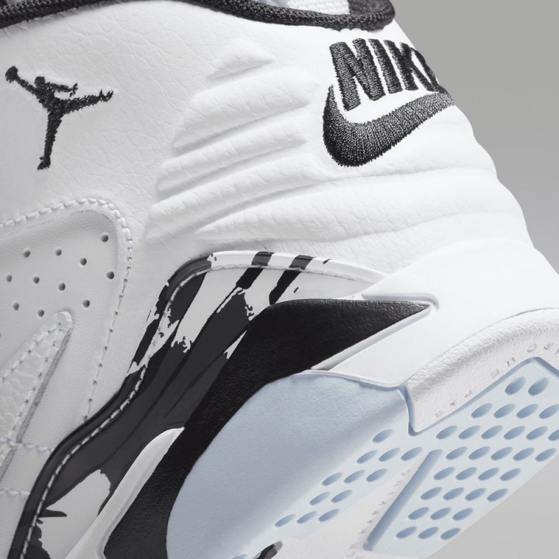 Nike Jumpman MVP Schoenen Kinderen Wit Zwart Nederland | 402851-YEZ