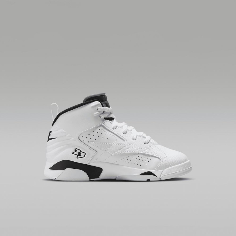 Nike Jumpman MVP Schoenen Kinderen Wit Zwart Nederland | 402851-YEZ