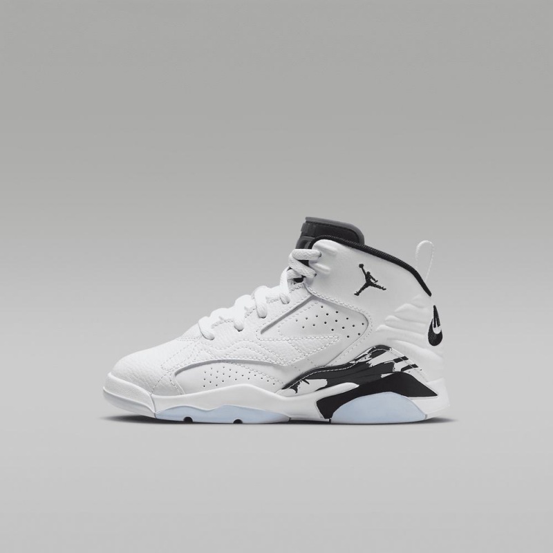 Nike Jumpman MVP Schoenen Kinderen Wit Zwart Nederland | 402851-YEZ