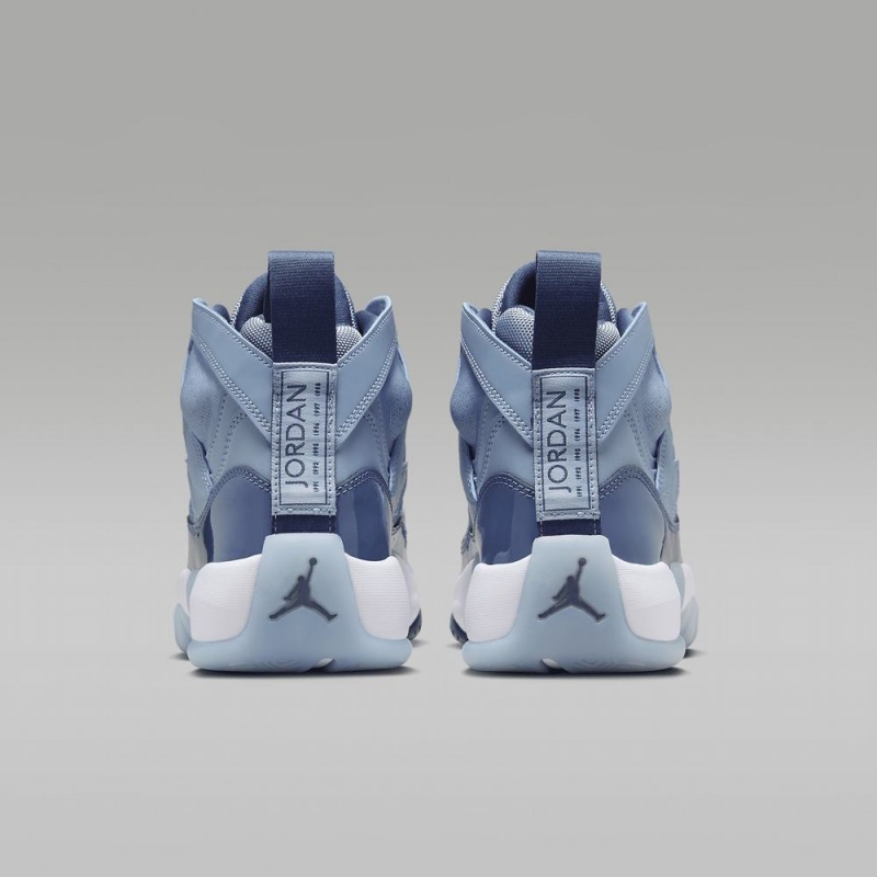 Nike Jumpman Two Trey Schoenen Dames Blauw Wit Nederland | 946723-NRS