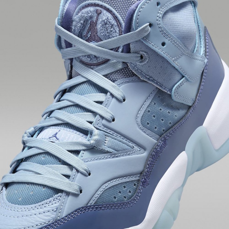 Nike Jumpman Two Trey Schoenen Dames Blauw Wit Nederland | 946723-NRS