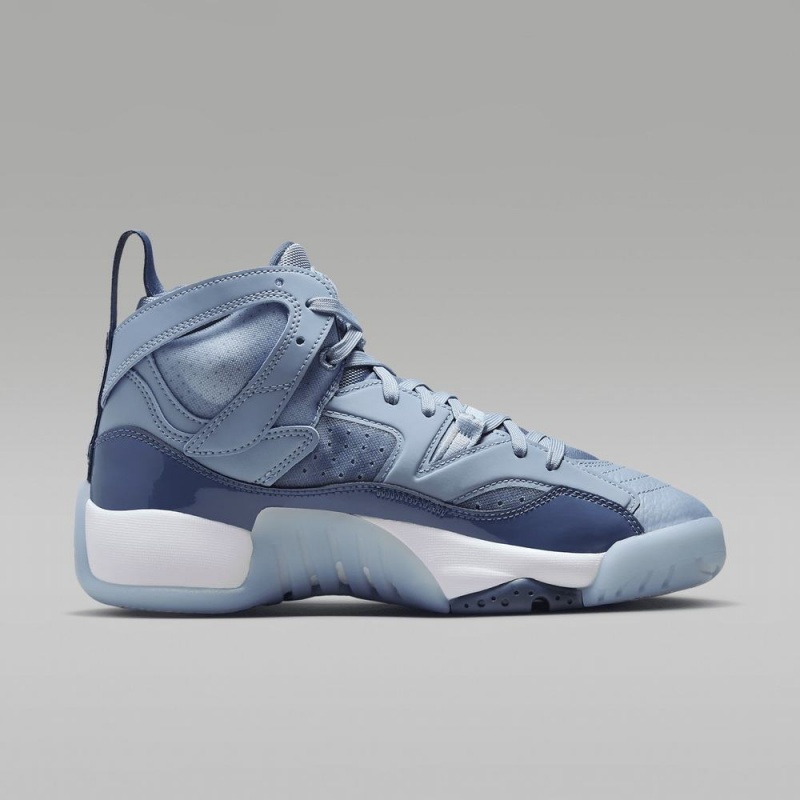 Nike Jumpman Two Trey Schoenen Dames Blauw Wit Nederland | 946723-NRS