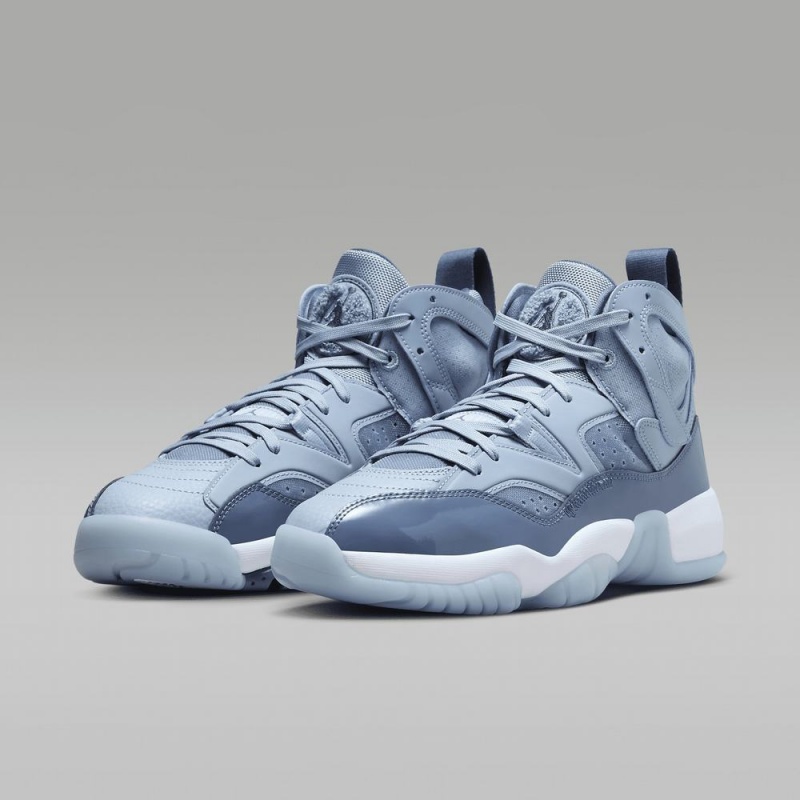 Nike Jumpman Two Trey Schoenen Dames Blauw Wit Nederland | 946723-NRS
