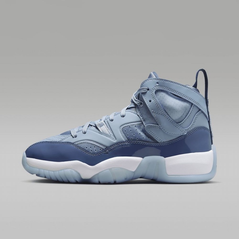 Nike Jumpman Two Trey Schoenen Dames Blauw Wit Nederland | 946723-NRS