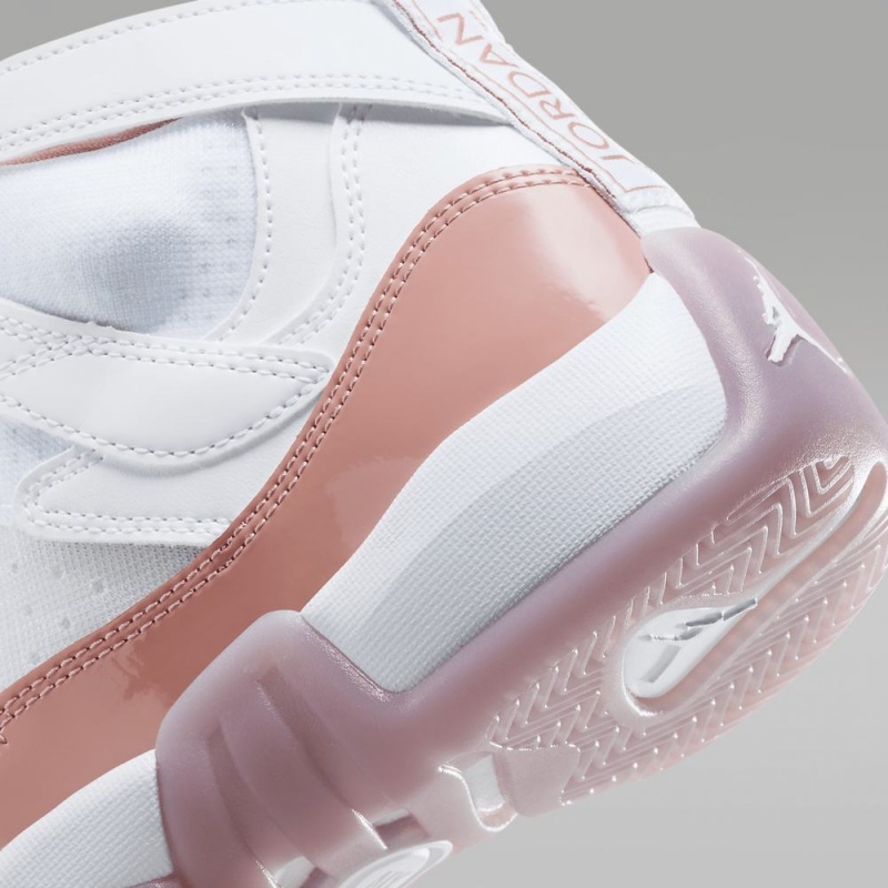 Nike Jumpman Two Trey Schoenen Dames Roze Wit Nederland | 418395-EKU
