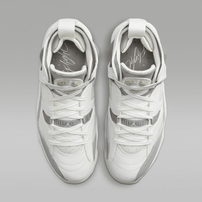 Nike Jumpman Two Trey Schoenen Dames Wit Grijs Nederland | 794623-UDQ