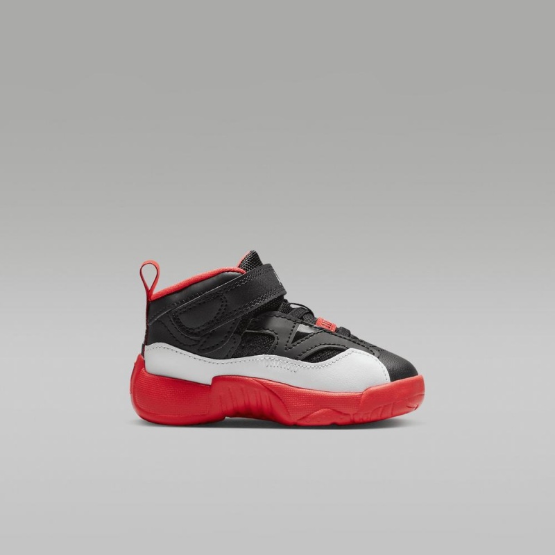 Nike Jumpman Two Trey Schoenen Kinderen Zwart Wit Nederland | 103967-HTG
