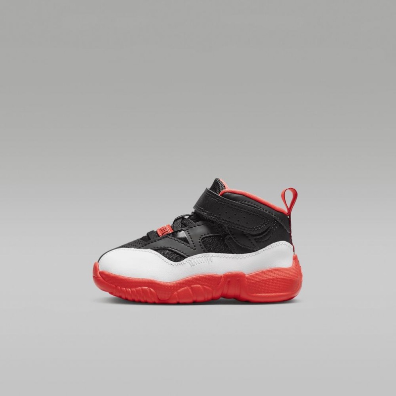 Nike Jumpman Two Trey Schoenen Kinderen Zwart Wit Nederland | 103967-HTG