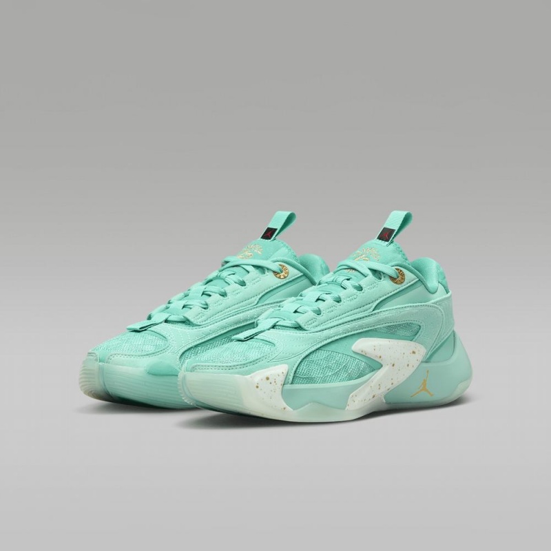 Nike Luka 2 Schoenen Kinderen Turquoise Groen Metal Goud Nederland | 495726-CZO