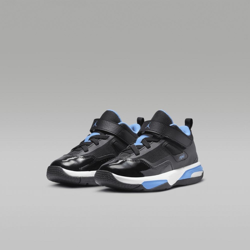 Nike Stay Loyal 3 Schoenen Kinderen Zwart Wit Blauw Nederland | 293876-KBA