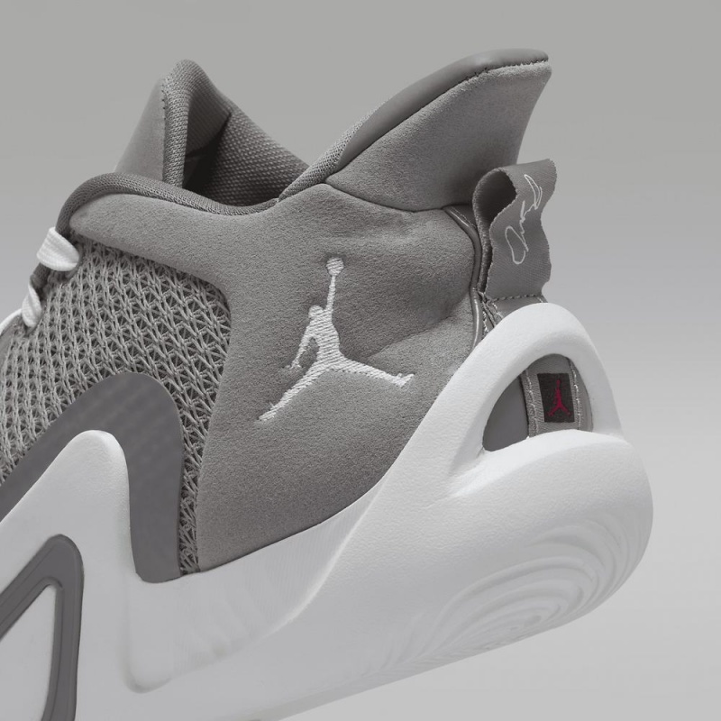 Nike Tatum 1 Schoenen Kinderen Grijs Wit Nederland | 164970-EYF