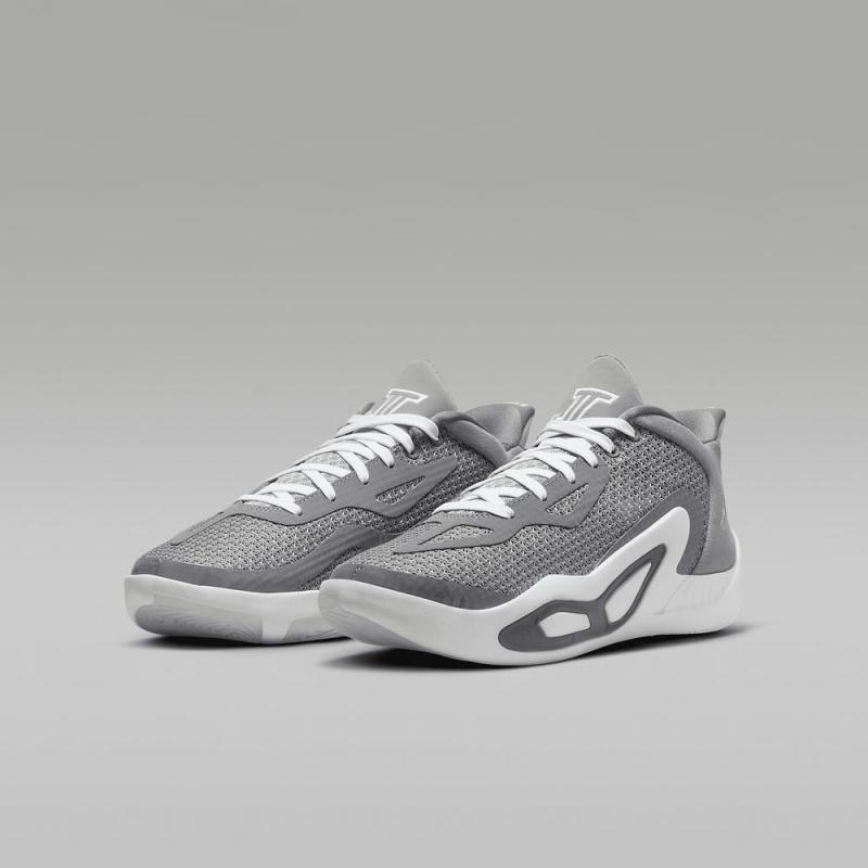 Nike Tatum 1 Schoenen Kinderen Grijs Wit Nederland | 164970-EYF