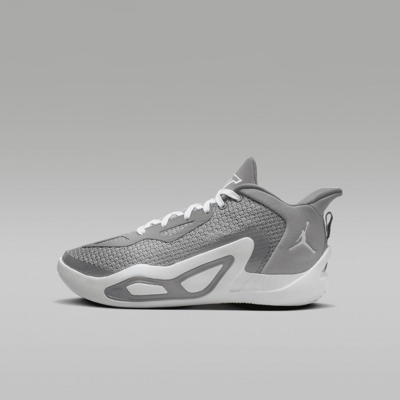 Nike Tatum 1 Schoenen Kinderen Grijs Wit Nederland | 164970-EYF