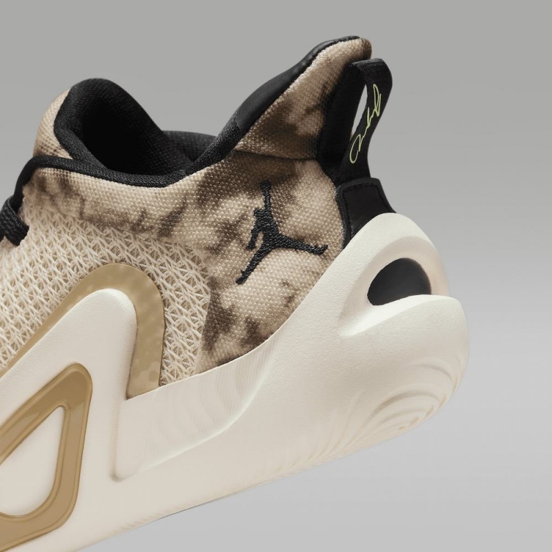 Nike Tatum 1 Schoenen Kinderen Khaki Groen Zwart Nederland | 645270-JYP