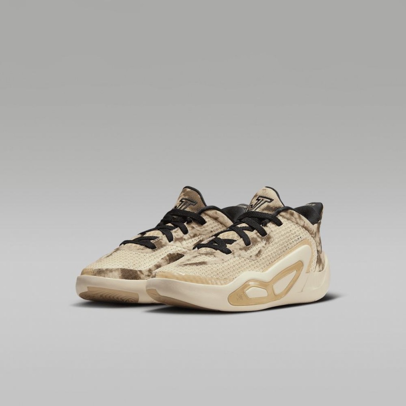 Nike Tatum 1 Schoenen Kinderen Khaki Groen Zwart Nederland | 645270-JYP