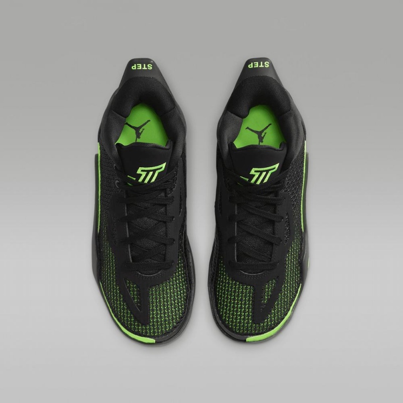 Nike Tatum 1 Schoenen Kinderen Zwart Groen Nederland | 564830-BSD