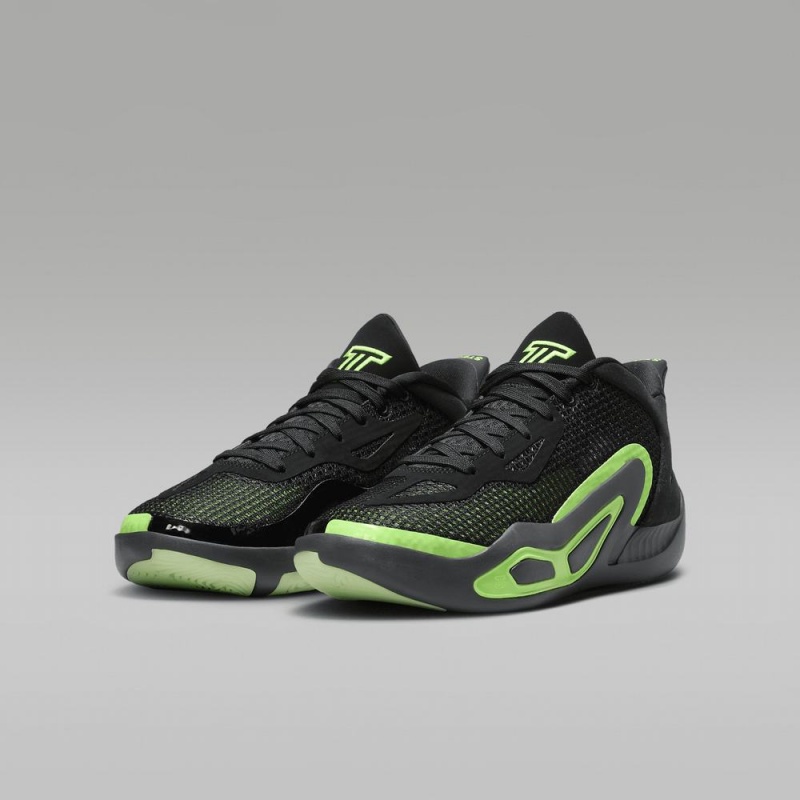 Nike Tatum 1 Schoenen Kinderen Zwart Groen Nederland | 564830-BSD