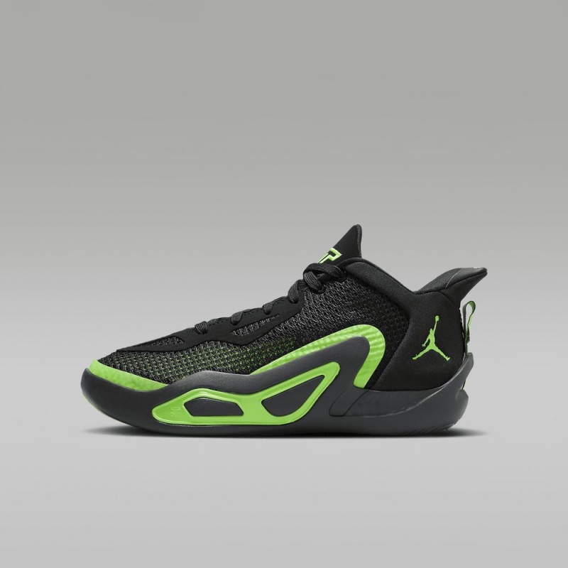 Nike Tatum 1 Schoenen Kinderen Zwart Groen Nederland | 564830-BSD