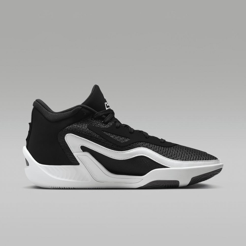 Nike Tatum 1 Team Bank Schoenen Heren Zwart Grijs Wit Nederland | 832067-QNJ