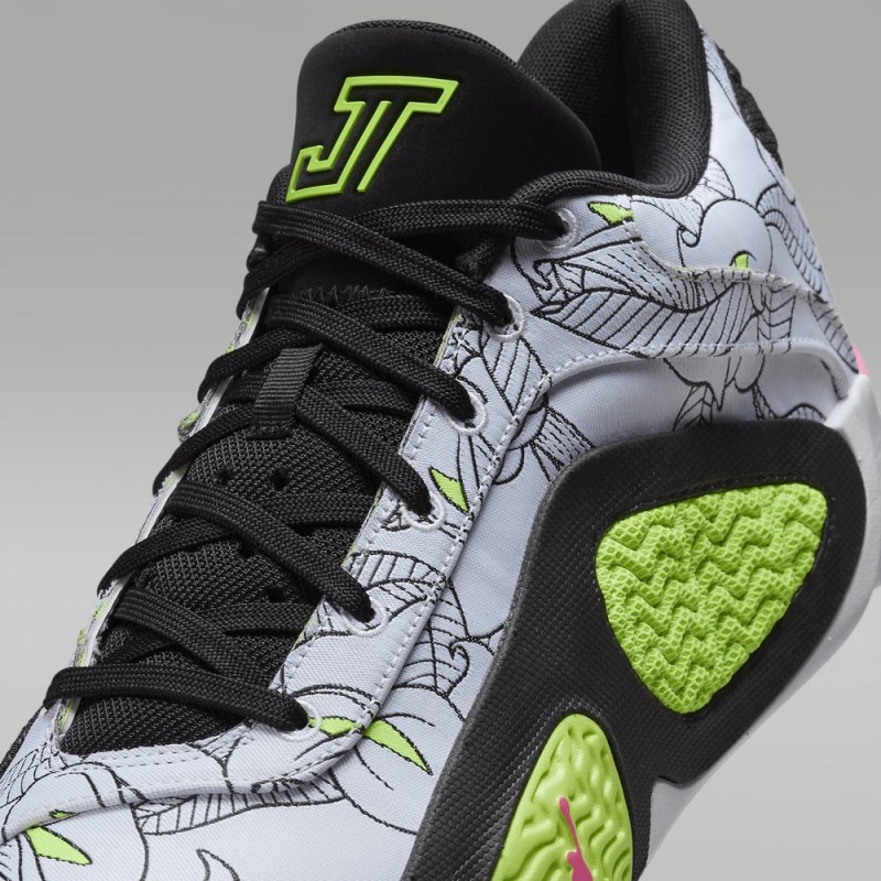 Nike Tatum 2 Schoenen Heren Wit Zwart Roze Nederland | 840639-HAV