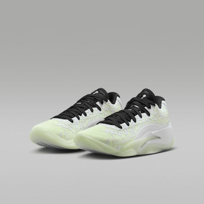 Nike Zion 3 Schoenen Kinderen Lichtgroen Zwart Nederland | 328067-EPH