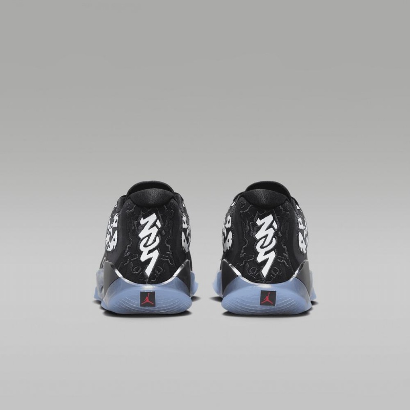Nike Zion 3 Schoenen Kinderen Zwart Wit Nederland | 475136-XKC