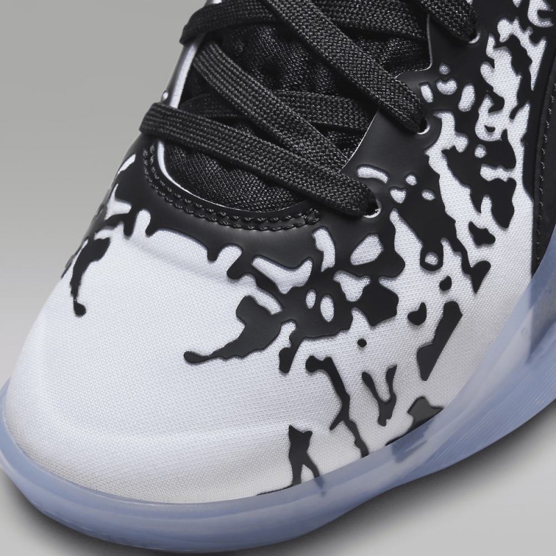 Nike Zion 3 Schoenen Kinderen Zwart Wit Nederland | 475136-XKC
