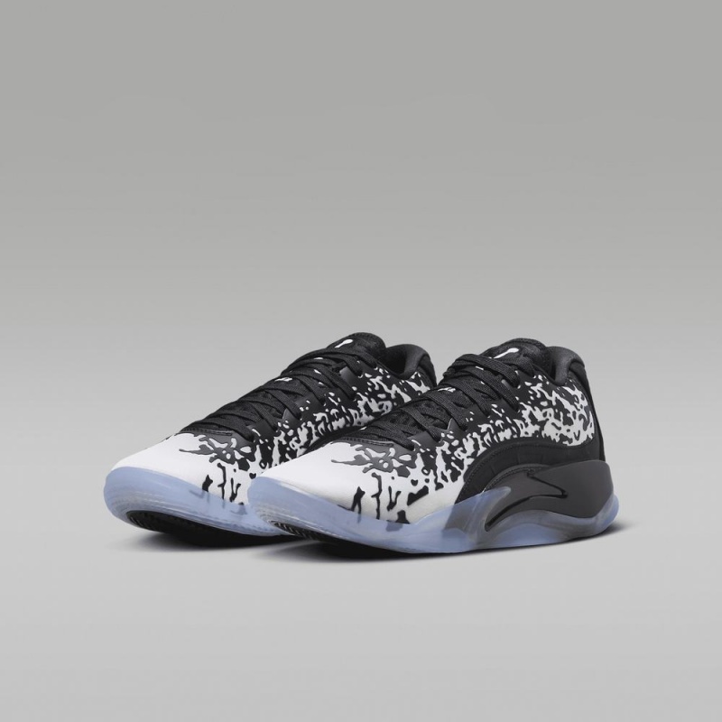 Nike Zion 3 Schoenen Kinderen Zwart Wit Nederland | 475136-XKC