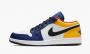 Wit Donkerblauw Geel