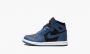 Donkerblauw Zwart Wit